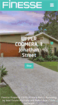 Mobile Screenshot of finesseproperty.com.au